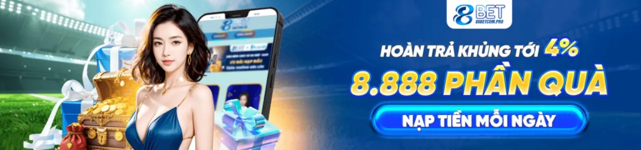 Hoàn trả cược K8BET